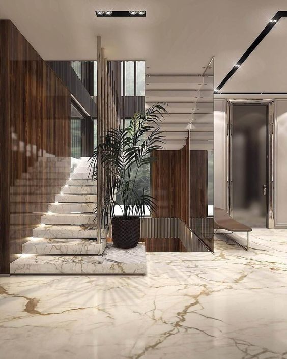 мраморный пол
